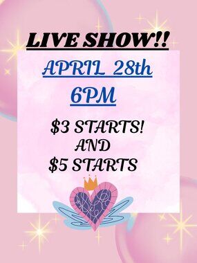 $3 AND $5 STARTS!!!!